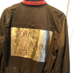 Love Your Life Bomber Jacket